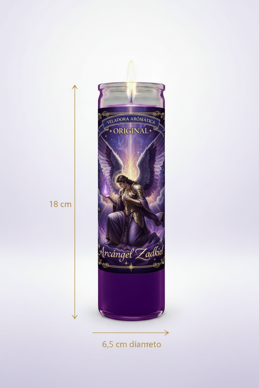 Veladora Arcángel Zadkiel
